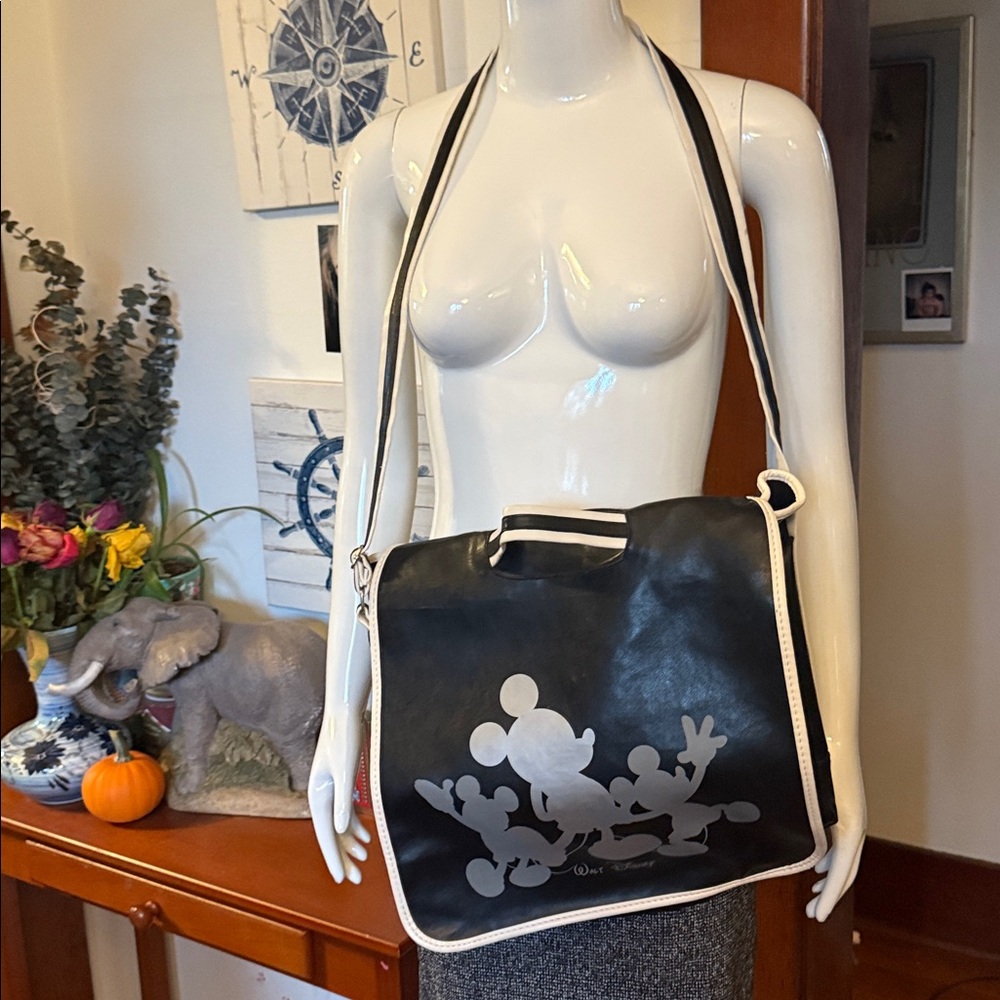Disney Black and White Mickey Mouse Women's Bag very large